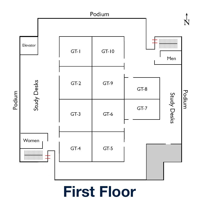 Map of First Floor